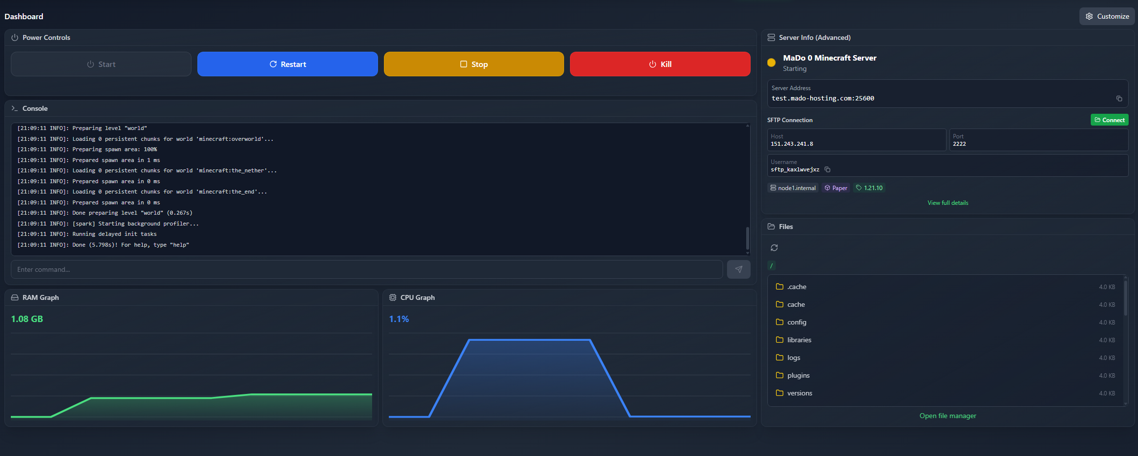 Server Overview